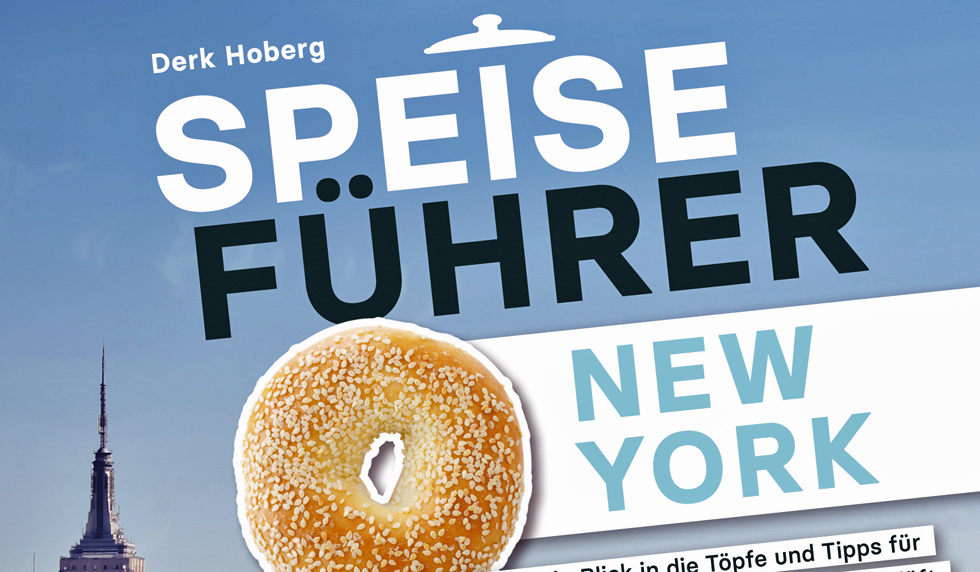 Cover des Speiseführers New York von Derk Hoberg